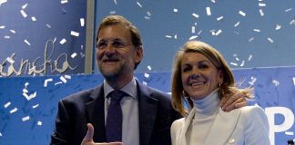 Cospedal y la trituradora Cospedal y la trituradora