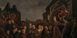 Santo en cinco palabras