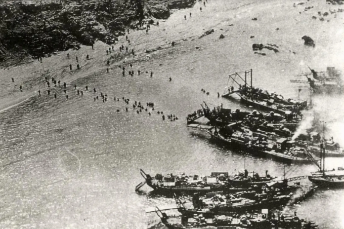 El desembarco de Alhucemas