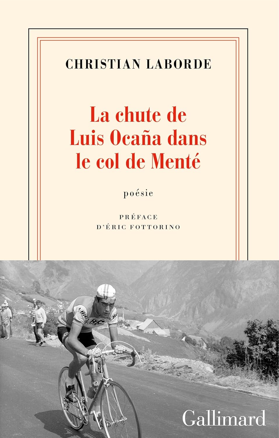La caída de Luis Ocaña en el col de Menté