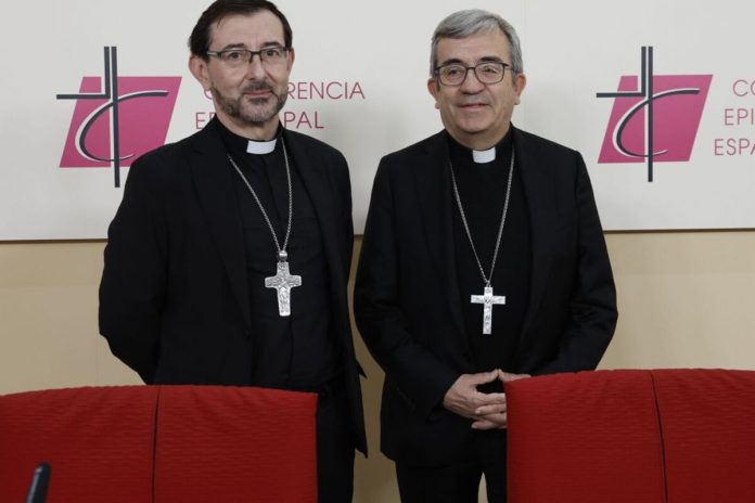 Santa Catalina y los obispos